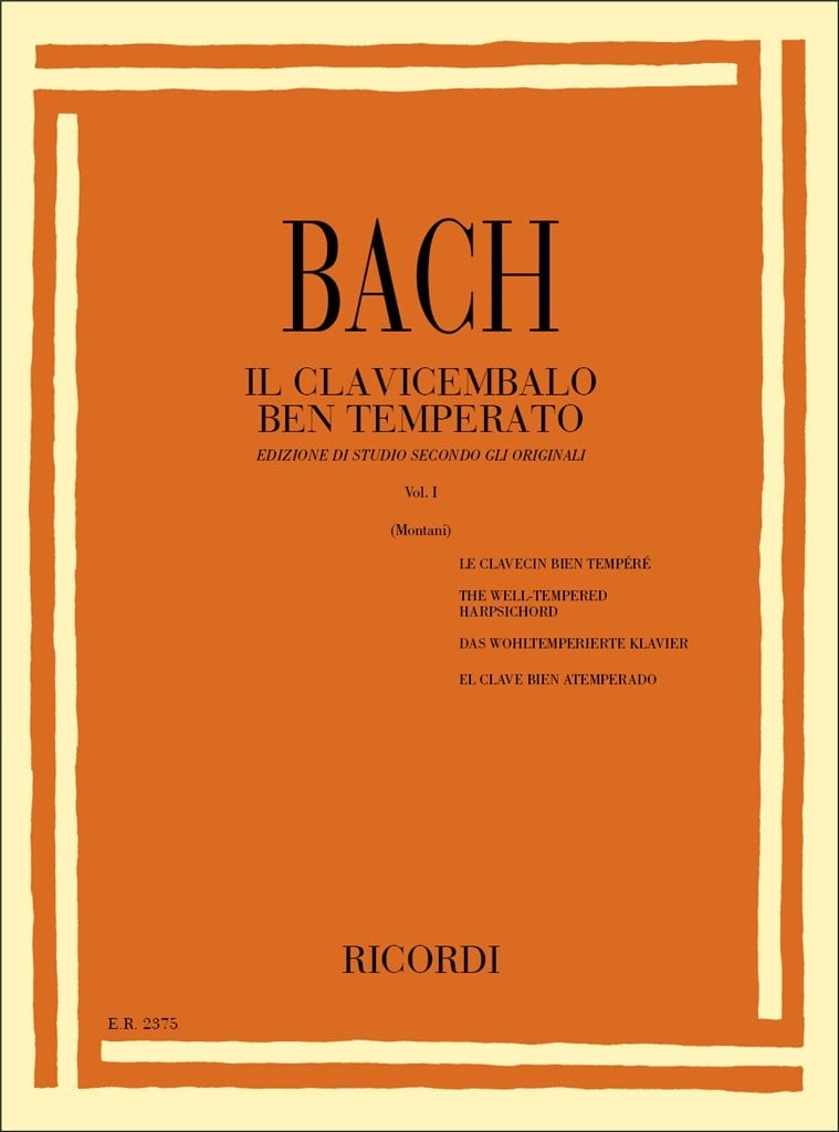 Il Clavicembalo Ben Temperato Volume I